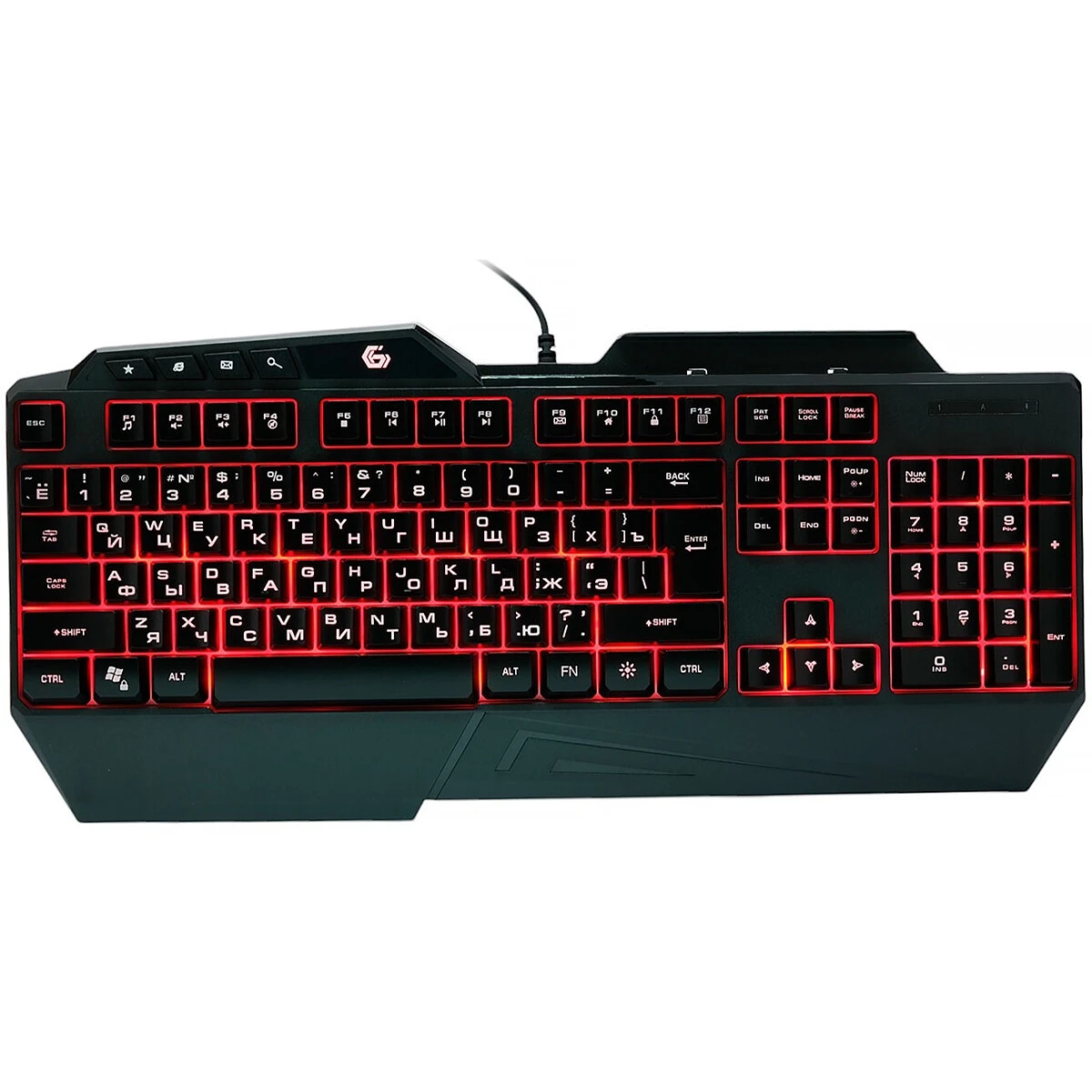 Клавиатура Gembird KB-G450L Black