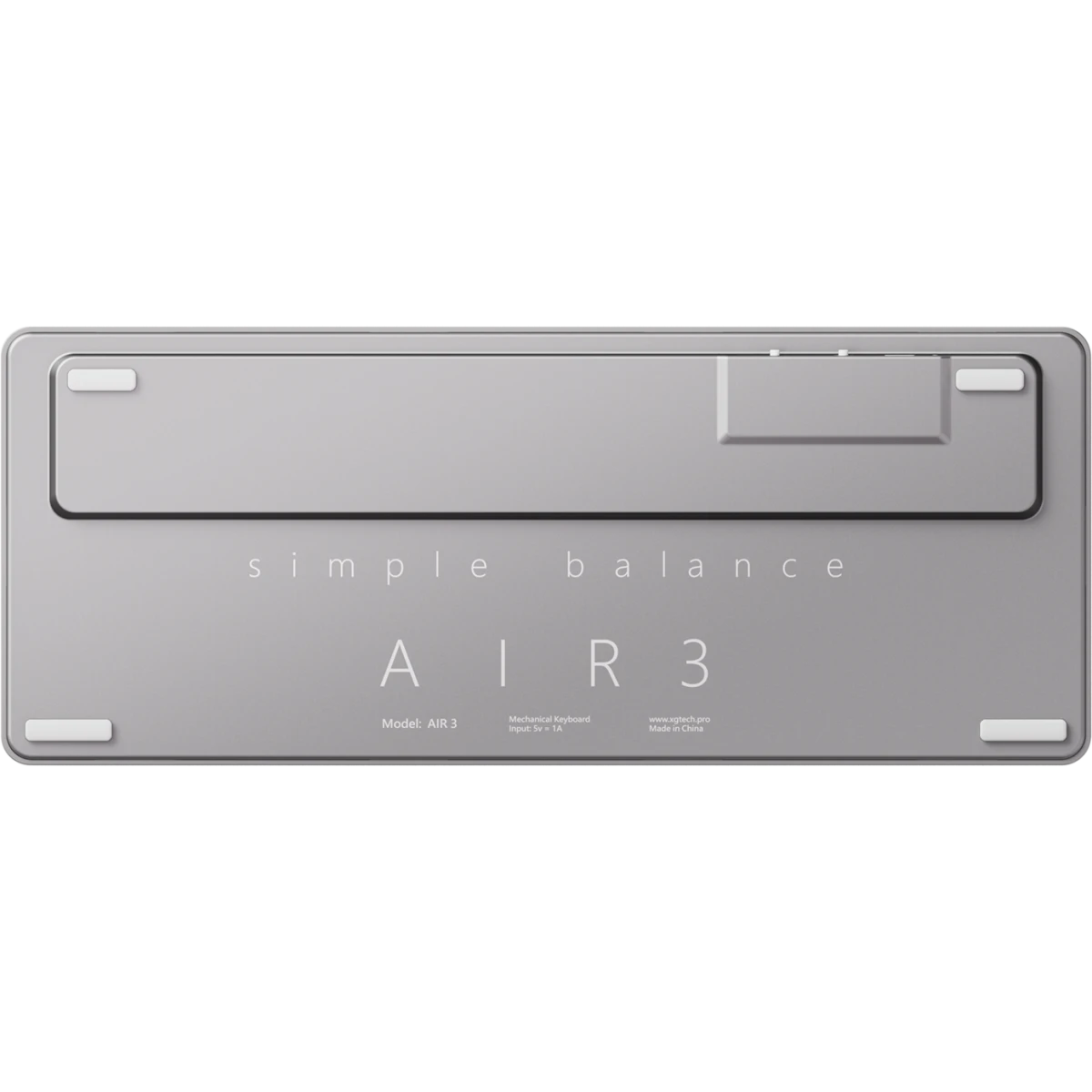 Клавиатура XG AIR 3 White (XG-AIR3-W-ST) - фото 4