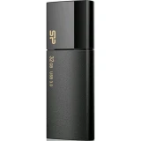 USB Flash накопитель 32Gb Silicon Power Blaze B05 Black (SP032GBUF3B05V1K)
