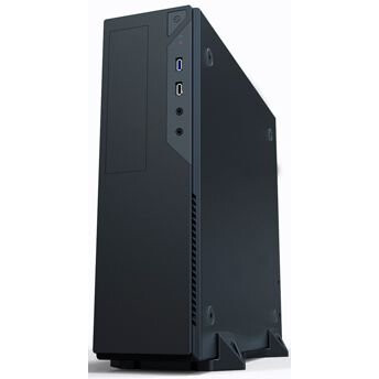 ..... Корпус Powerman EL501BK Black, новый, без БП - 6116779 - фото 2