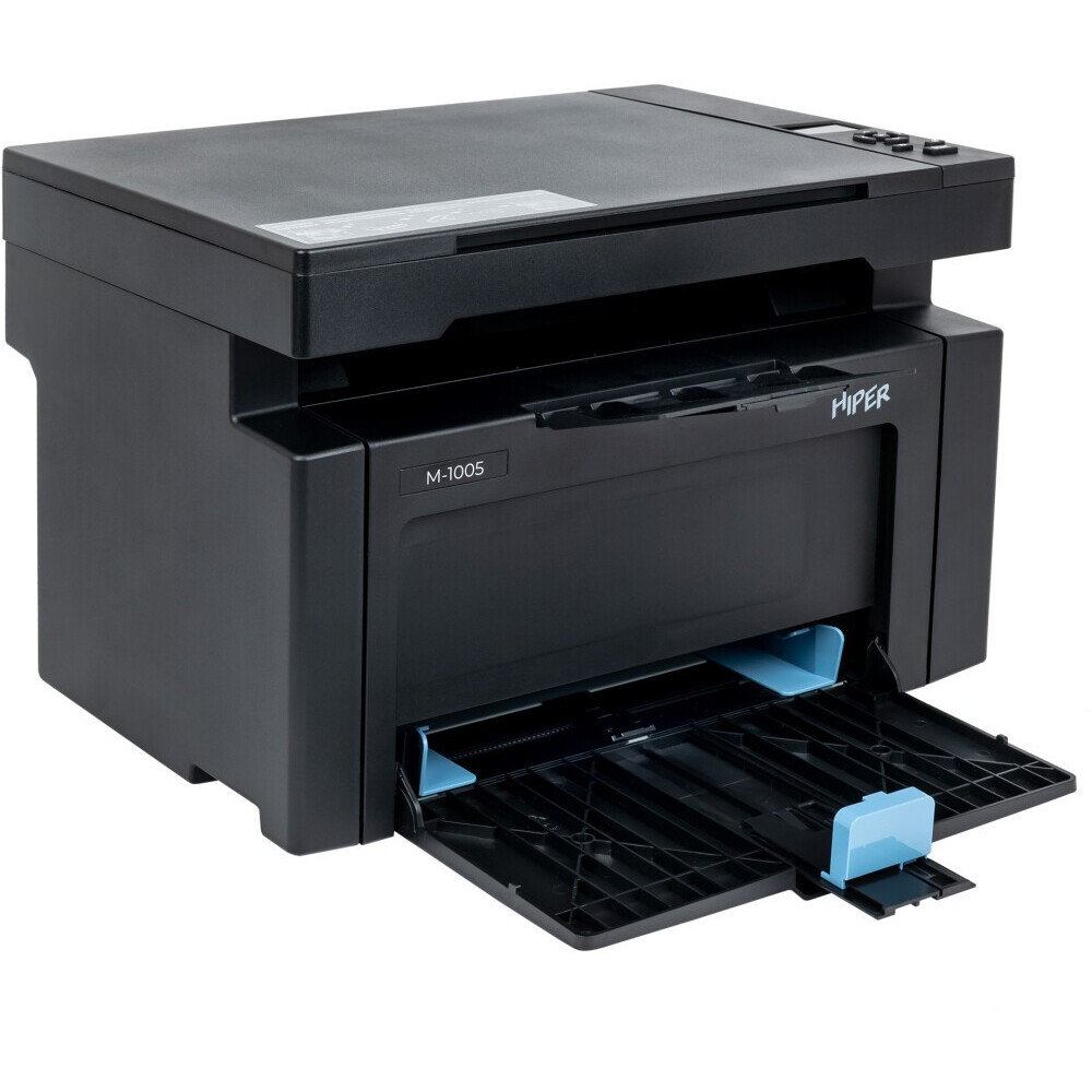 ..... МФУ HIPER M-1005NW Black (0800), Б/У, без упаковки, устройство + кабель 220В - M-1005NW (BL) - фото 4