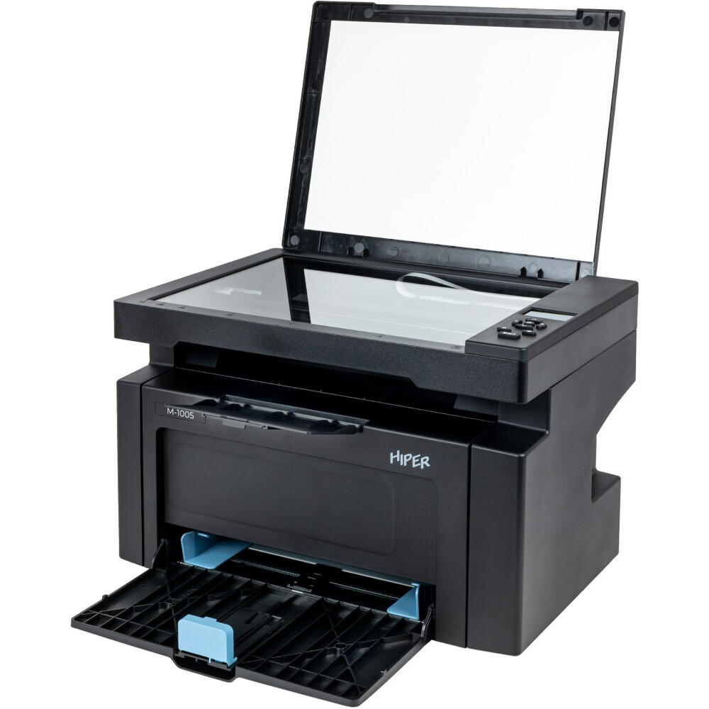 ..... МФУ HIPER M-1005NW Black (0800), Б/У, без упаковки, устройство + кабель 220В - M-1005NW (BL) - фото 5