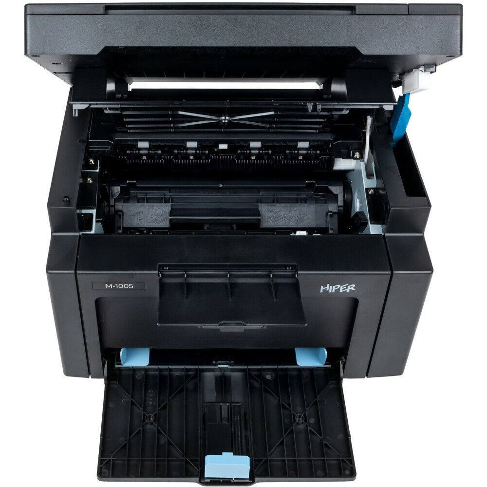 ..... МФУ HIPER M-1005NW Black (0800), Б/У, без упаковки, устройство + кабель 220В - M-1005NW (BL) - фото 6