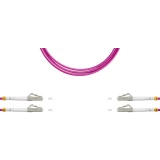 Патч-корд TELCORD ШОС-2x2.0-2LC/U-2LC/U-MM504-2м-LSZH-MG, 2м