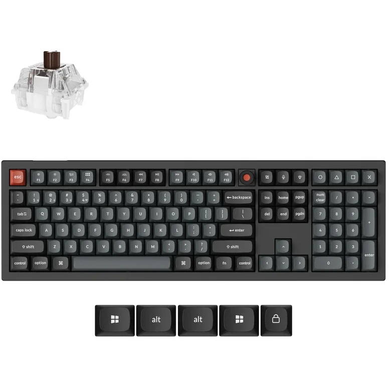 Клавиатура Keychron V6 8K (V6W-D3-RU) - фото 2