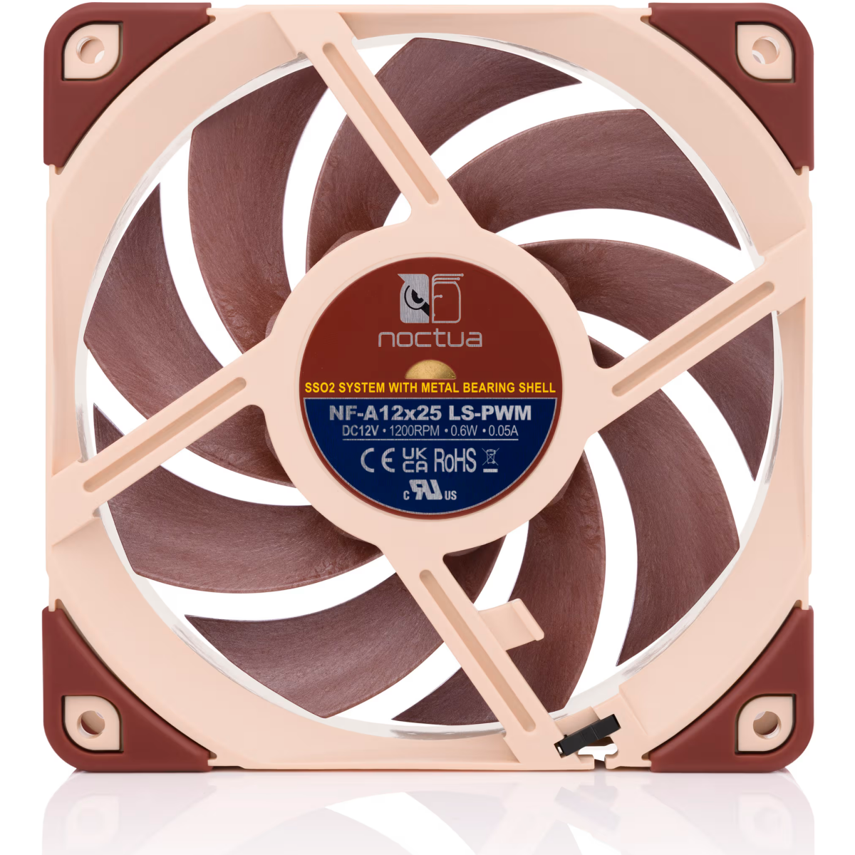 Вентилятор для корпуса Noctua NF-A12x25 LS-PWM - фото 3