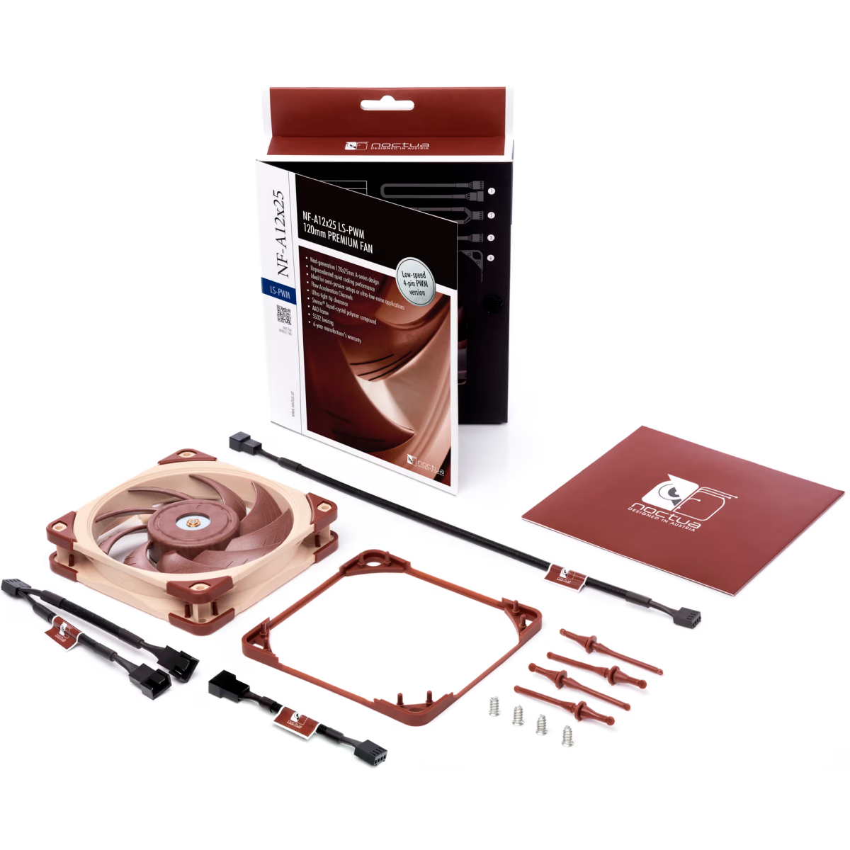 Вентилятор для корпуса Noctua NF-A12x25 LS-PWM - фото 8