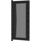 Дверь для шкафа NIKOMAX TFI-3360-G-R-BK