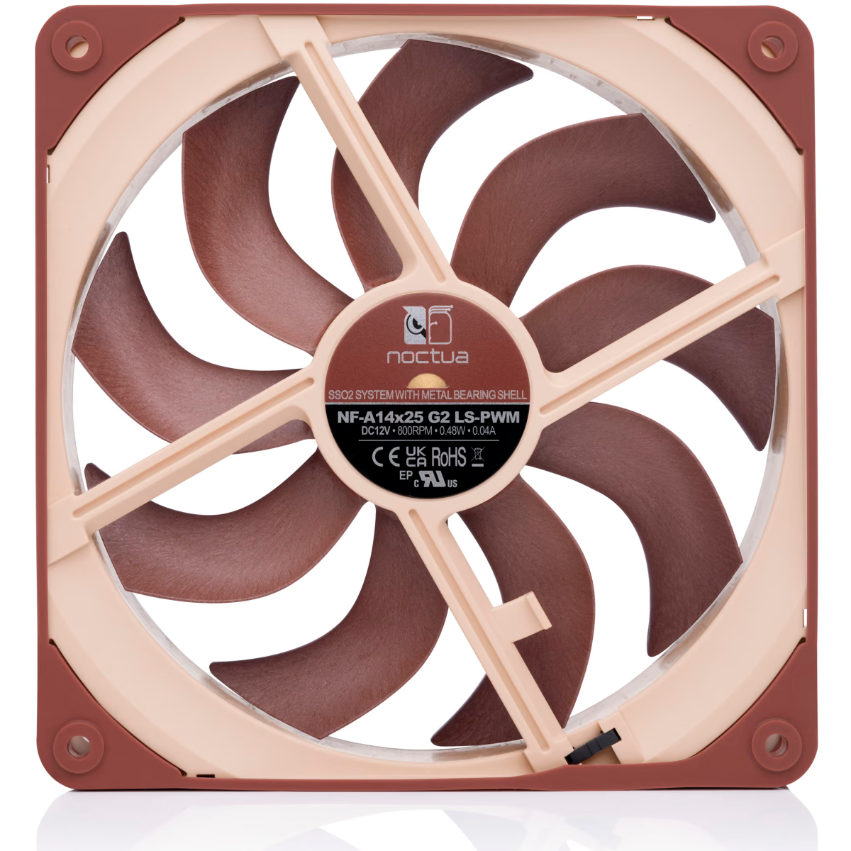 Вентилятор для корпуса Noctua NF-A14x25 G2 LS-PWM - фото 4