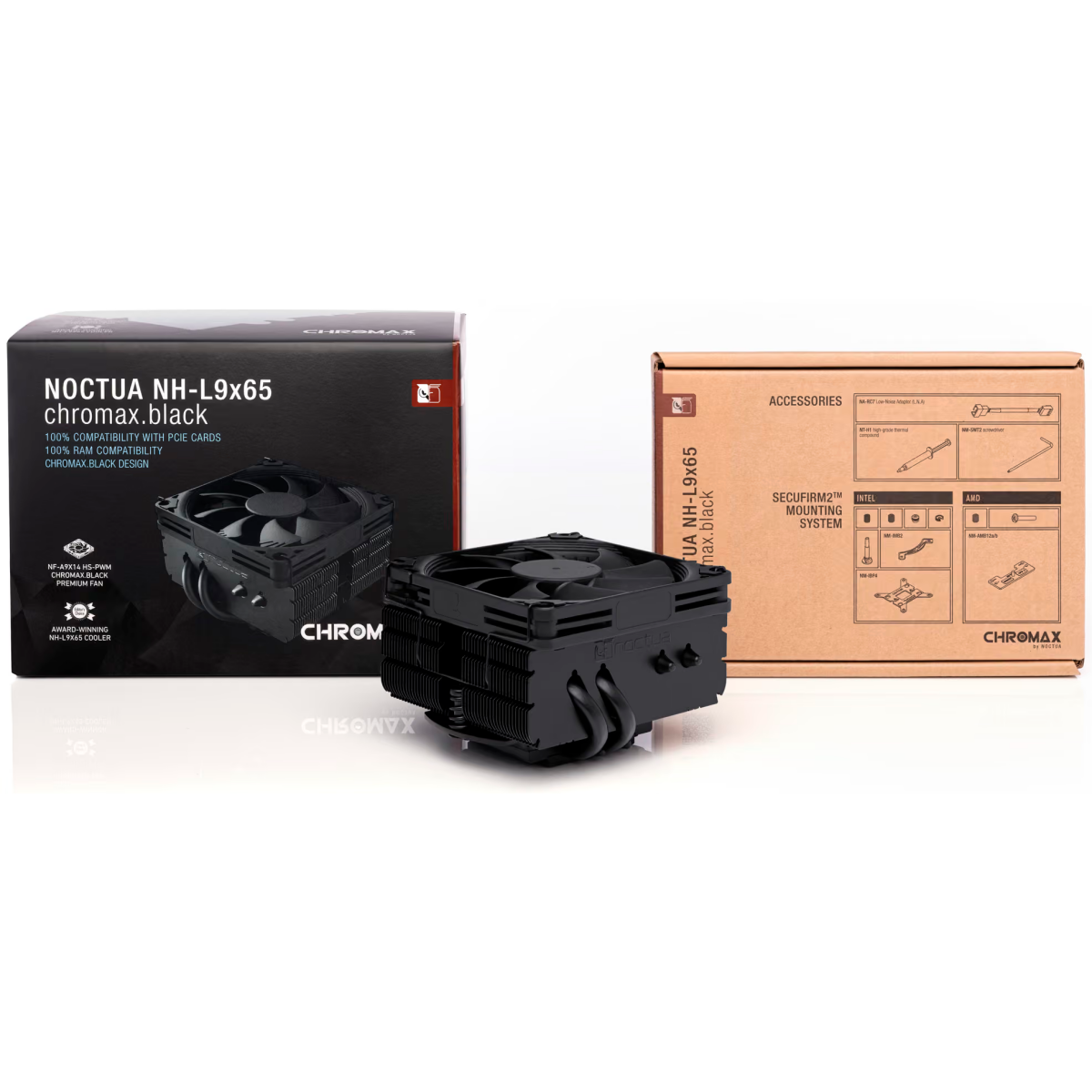 Кулер Noctua NH-L9x65 Chromax Black - NH-L9x65 chromax.black - фото 8