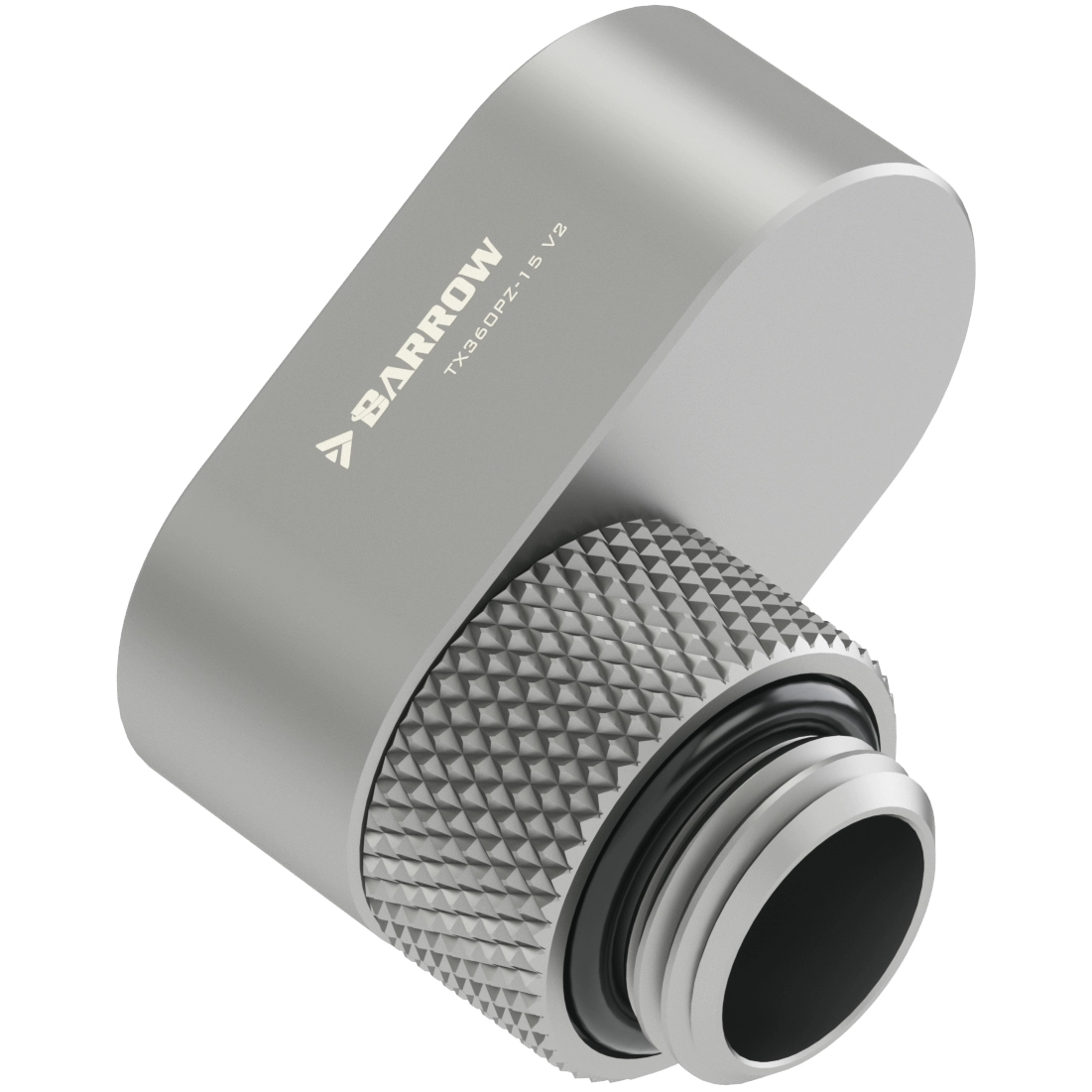 Адаптер для СЖО Barrow TX360PZ-15 V2 Shiny Silver (BA2943)