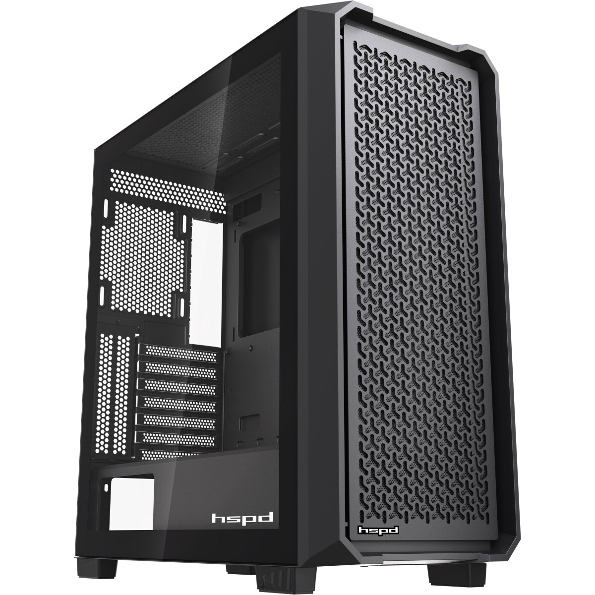 Корпус HSPD F750-TGBK Black