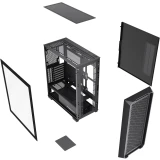 Корпус HSPD F750-TGBK Black