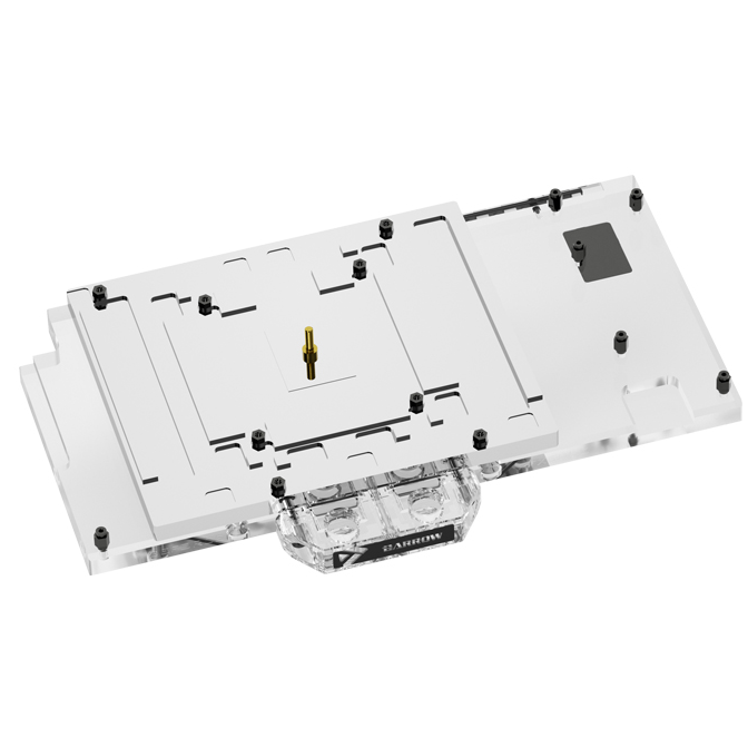 Водоблок для видеокарты Barrow BS-ASA5090-PA White (BA3279) - фото 3