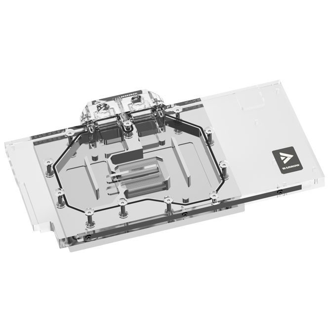 Водоблок для видеокарты Barrow BS-ASA5090-PA White (BA3279) - фото 2