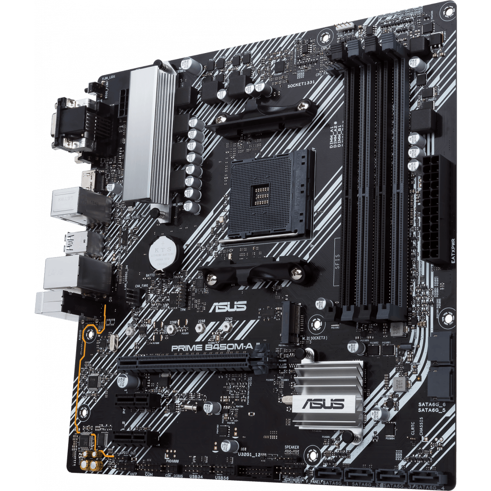 Материнская плата ASUS PRIME B450M-A II - фото 3