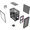 Корпус HSPD M334-TGBK-ARGB Black - фото 7