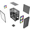 Корпус HSPD M335-TGBK-ARGB Black - фото 7