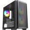 Корпус HSPD M336-TGBK-ARGB Black