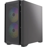 Корпус HSPD M336-TGBK-ARGB Black