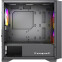 Корпус HSPD M336-TGBK-ARGB Black - фото 4