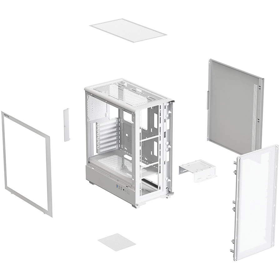 Корпус XASTRA A315 4ARGB White - A315-1FA36A-1FA12A-WH - фото 12