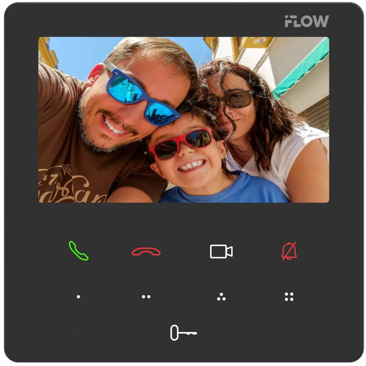 Видеодомофон iFLOW F-VI-3321IPWE1 Black - 305306039 - фото 2