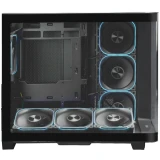Корпус XASTRA QR600 7ARGB-FG-C10-UC Black (QR600-7FG12A-C10-UC-L)