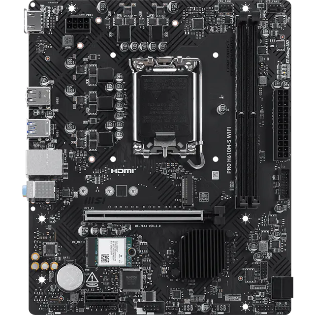 Материнская плата MSI PRO H610M-S WIFI