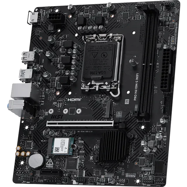 Материнская плата MSI PRO H610M-S WIFI - фото 2