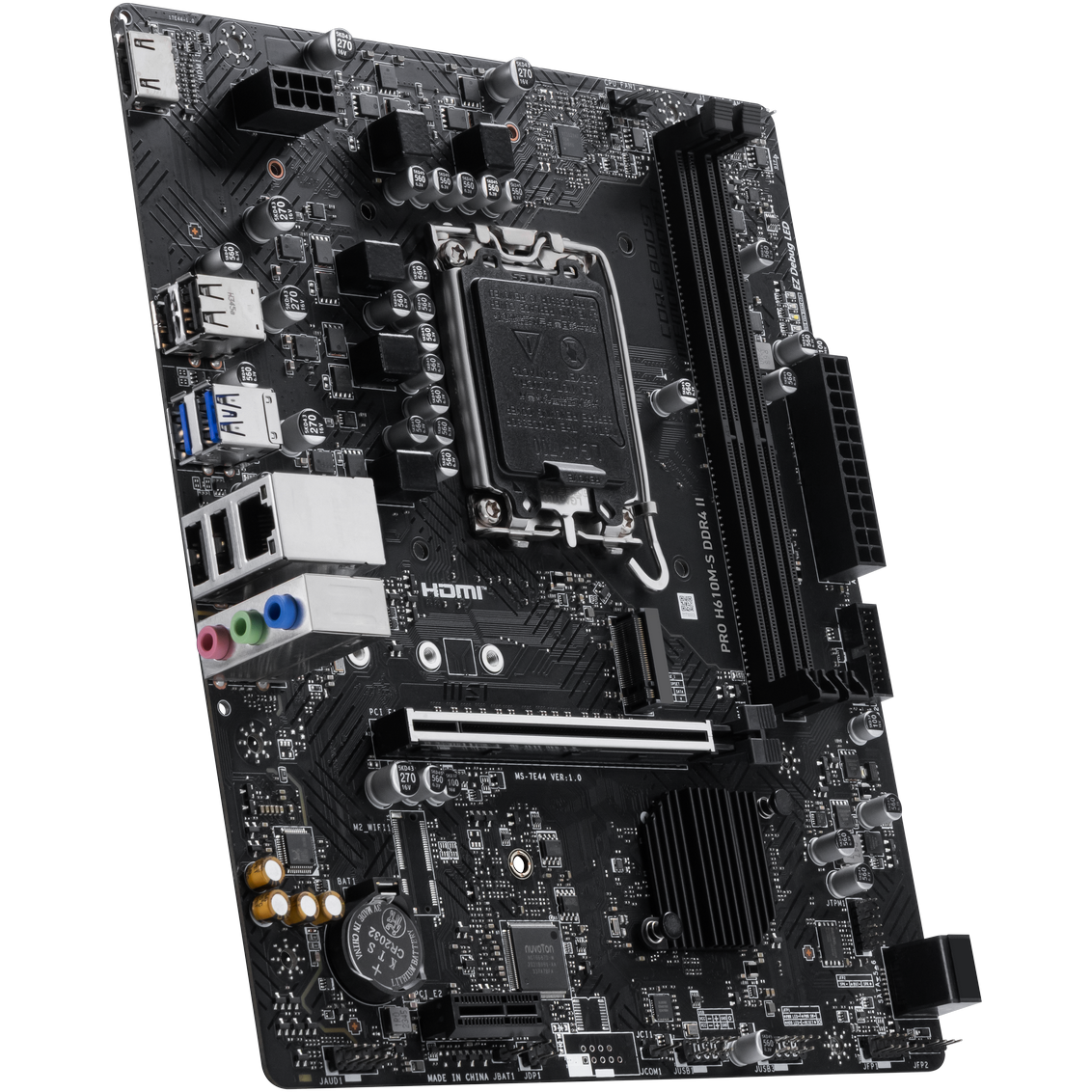Материнская плата MSI PRO H610M-S DDR4 II - фото 3