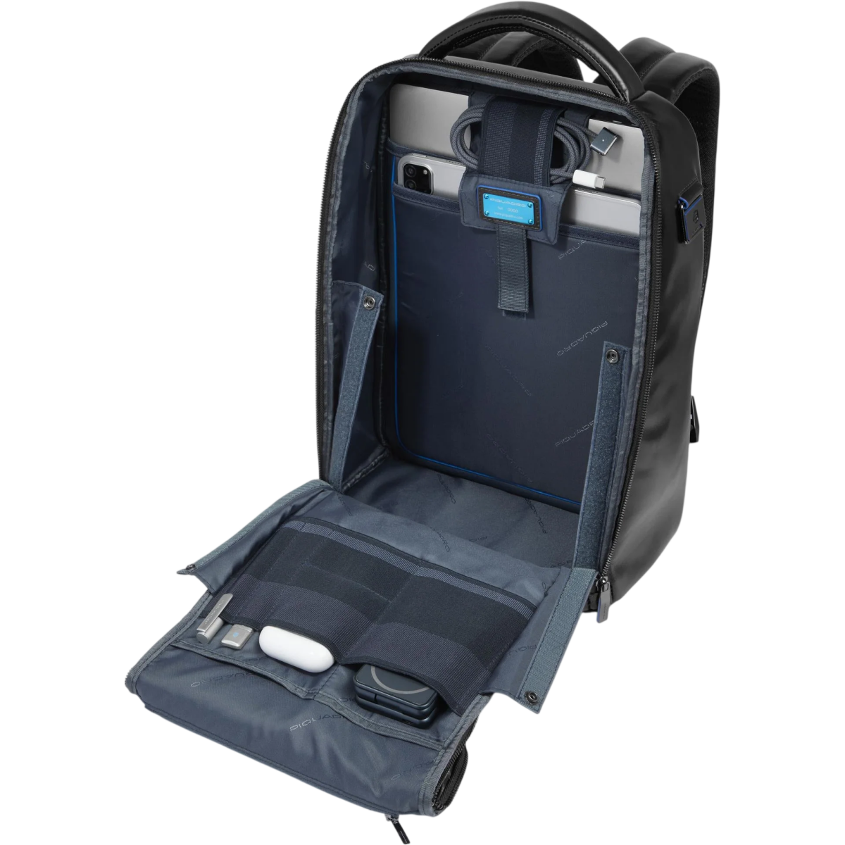 Рюкзак для ноутбука Piquadro Fast-check Men's 14" Black (CA6858B2/N) - фото 3