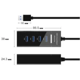 USB-концентратор KS-IS KS-533-1