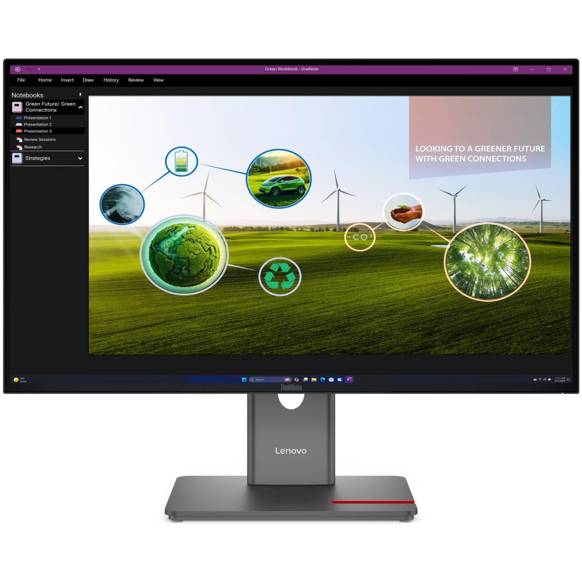 Монитор Lenovo 27" ThinkVision P27Q-40 (64A7GCRNCS)