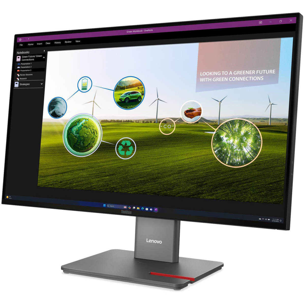 Монитор Lenovo 27" ThinkVision P27Q-40 (64A7GCRNCS) - фото 2