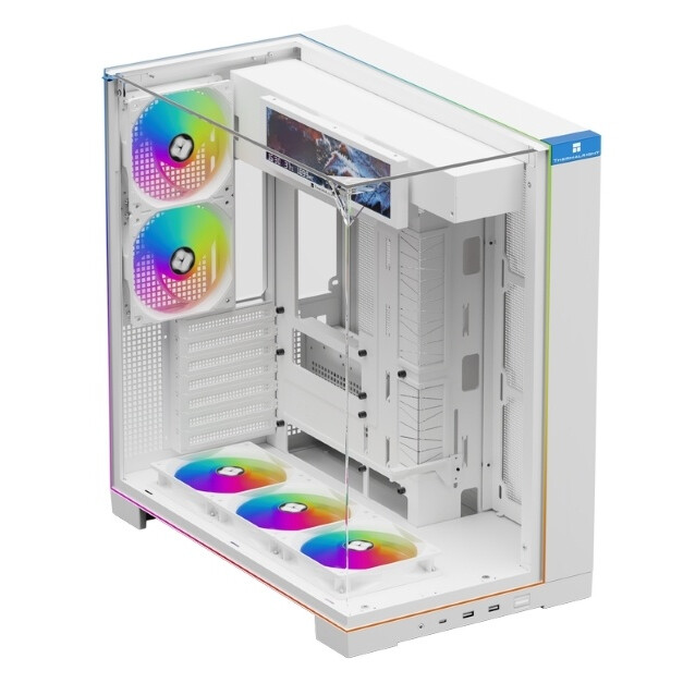 Корпус Thermalright TR-A70 Vision FAN5-C White - TRA70VF5CW - фото 3