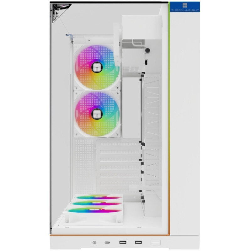 Корпус Thermalright TR-A70 Vision FAN5-C White - TRA70VF5CW - фото 2