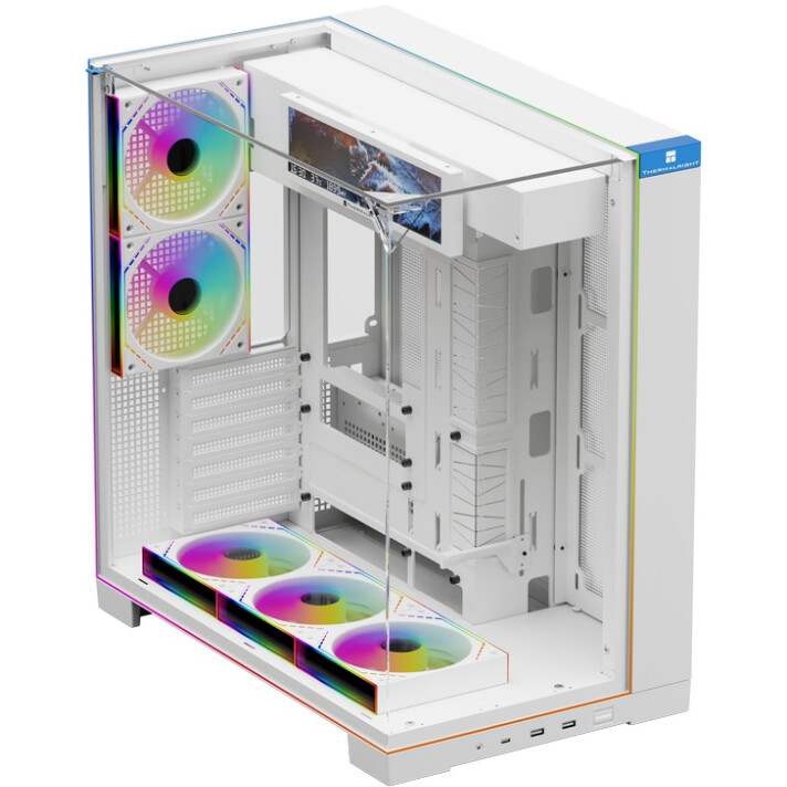 Корпус Thermalright TR-A70 Vision FAN5-M White - TRA70VF5MW - фото 3