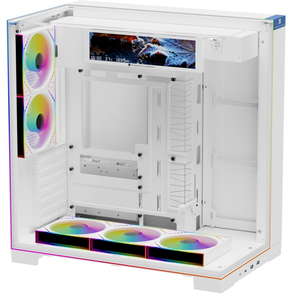 Корпус Thermalright TR-A70 Vision FAN5-M White - TRA70VF5MW - фото 4