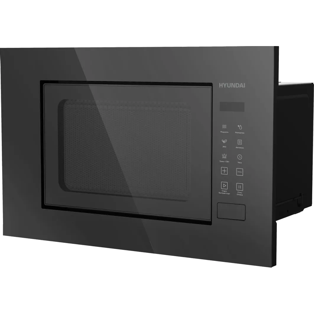 Встраиваемая микроволновая печь Hyundai HBW 2060 BG - фото 2