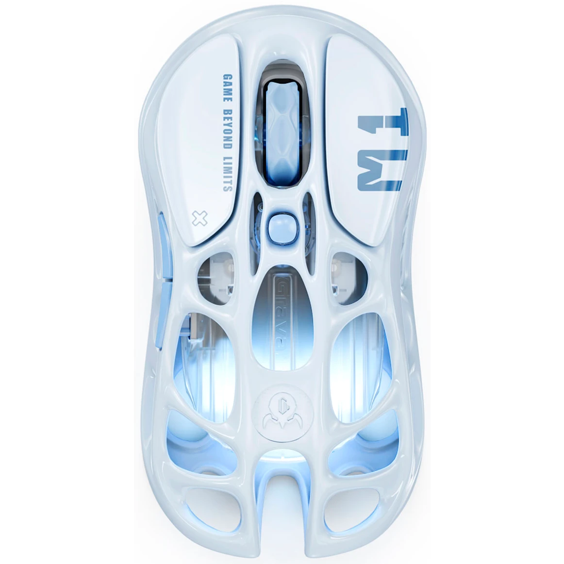 Мышь Gravastar Mercury M1 Pro Ice Blue