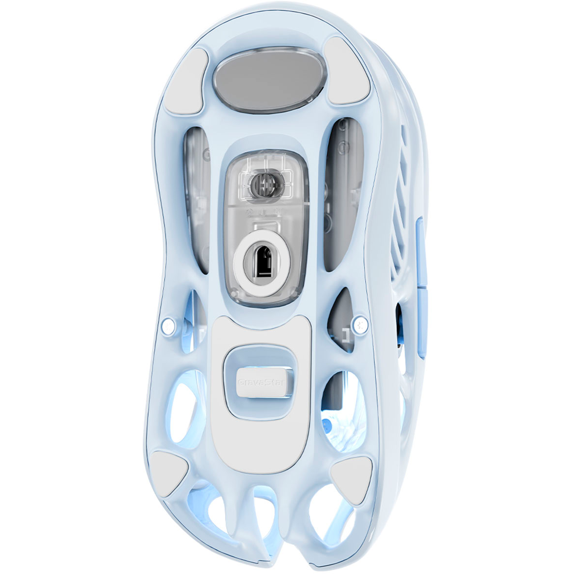 Мышь Gravastar Mercury M1 Pro Ice Blue - фото 3