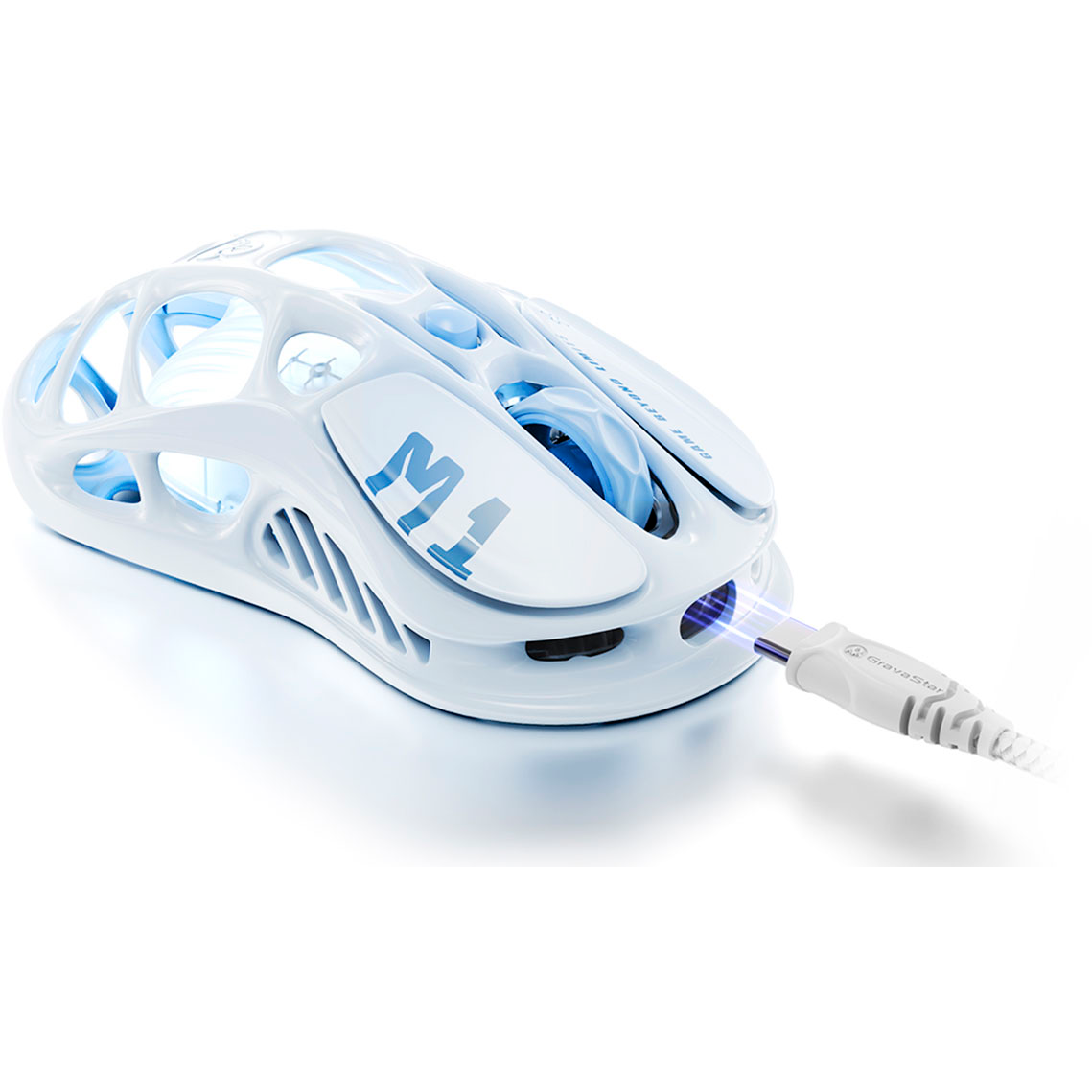 Мышь Gravastar Mercury M1 Pro Ice Blue - фото 4