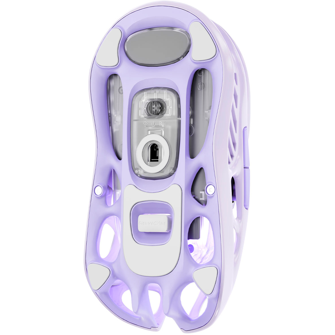 Мышь Gravastar Mercury M1 Pro Lavender Purple - фото 3