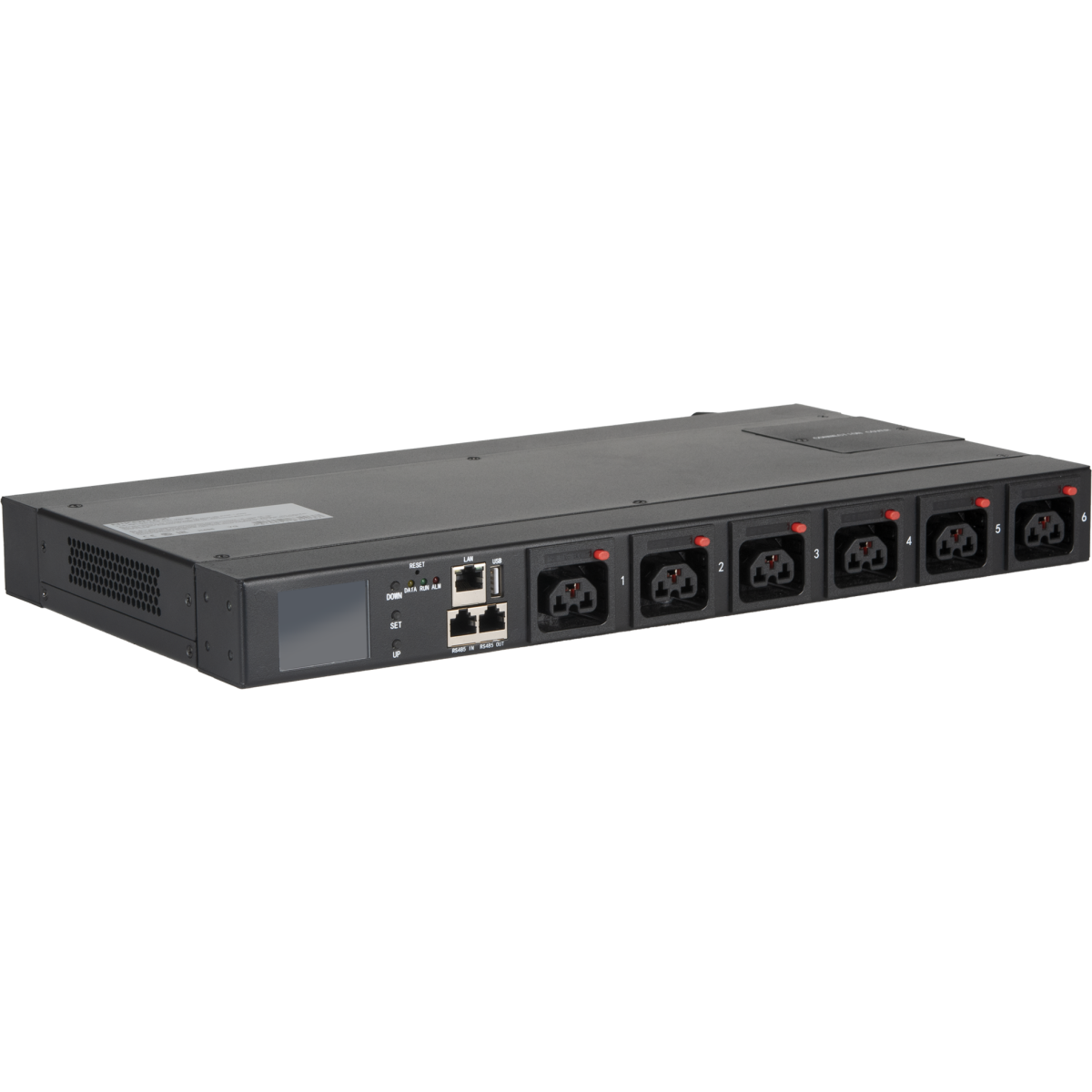 Блок розеток NIKOMAX NMA-RPI-MN-D08-M71B-WC-BK