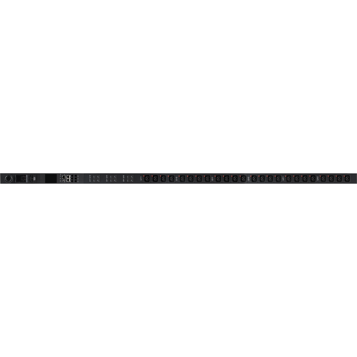 Блок розеток NIKOMAX NMA-PPI-MN-D24-M91F-WC-BK