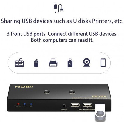 KVM переключатель KS-IS KS-705L2 - фото 4