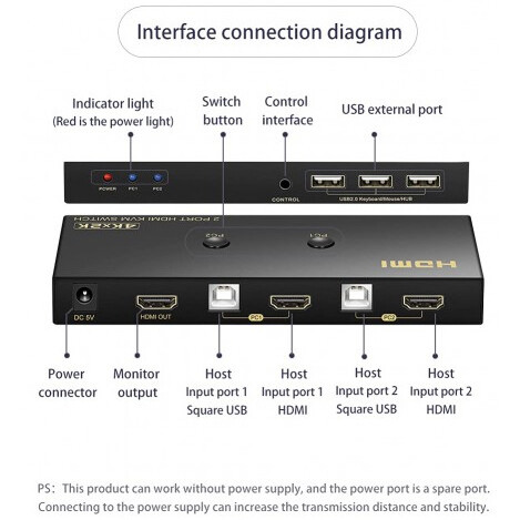 KVM переключатель KS-IS KS-705L2 - фото 5