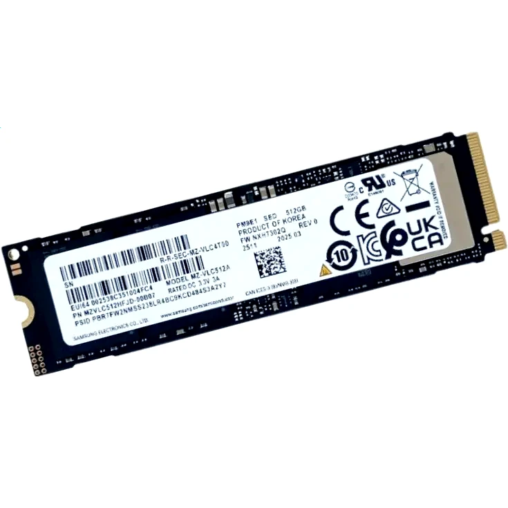 Накопитель SSD 512GB Samsung PM9E1 (MZVLC512HFJD) - MZVLC512HFJD-00B07