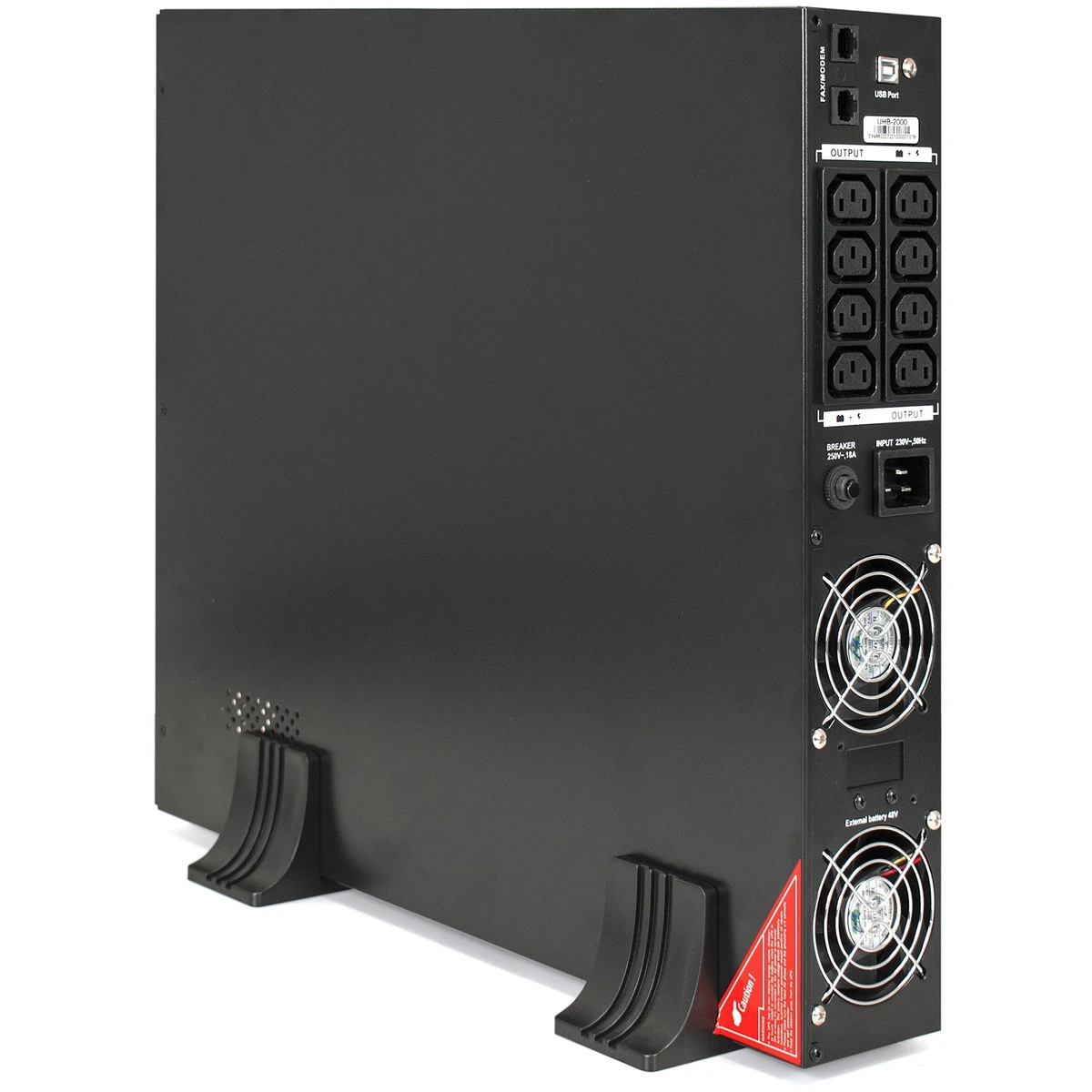 ..... ИБП ExeGate SinePower UHB-2000.LCD.AVR.C13.RJ.USB.2U (7102), из ремонта - EP285644RUS - фото 2